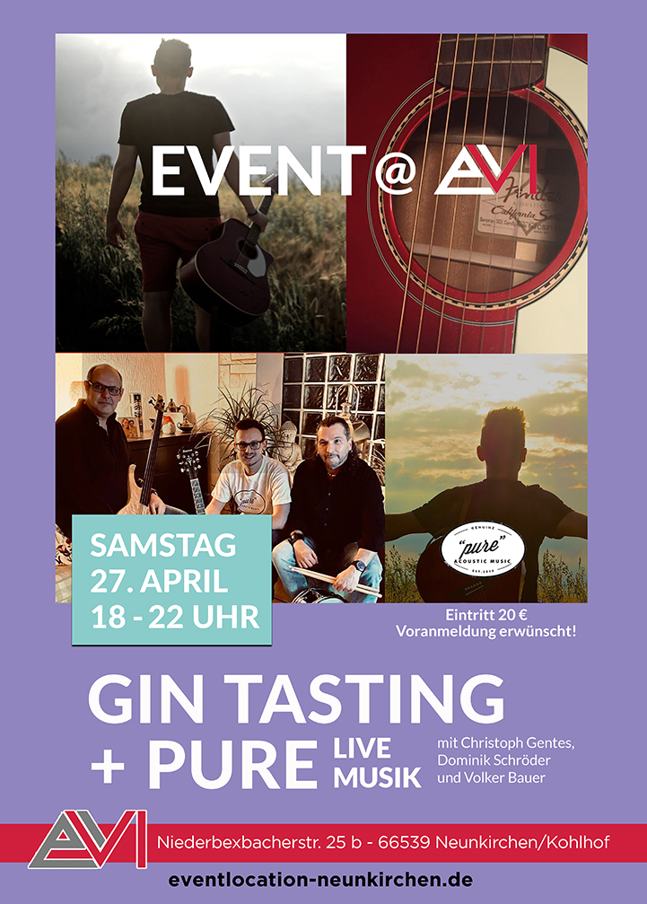 Gin Tasting und „pure“